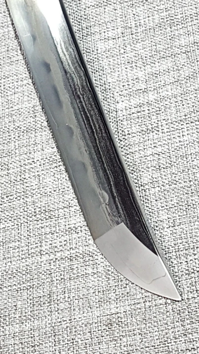 Folded Steel Real Hamon Super Premium Forge Folded Erabu Umi Ebi Traditional Kesho Polished  10 hada_hamon5