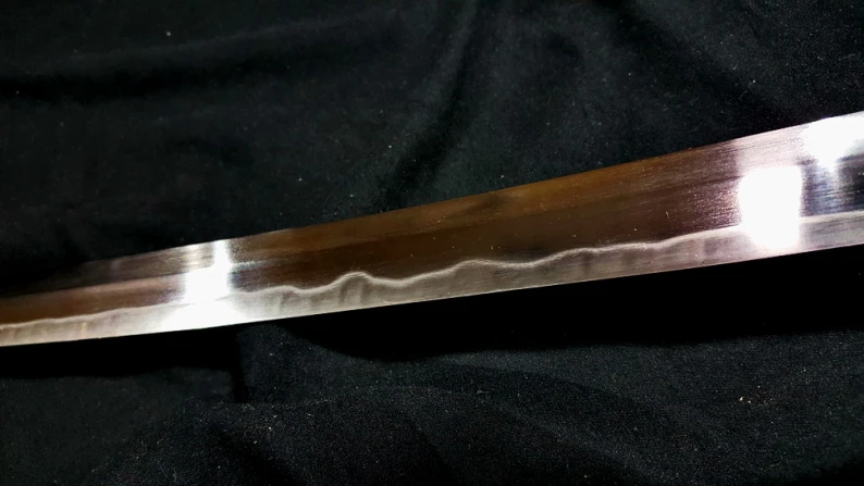 Mono Steel Real Hamon Special Mokko Battodo Ko Notare Hamon Hadori Polished 5 ~blog/2023/11/25/1c